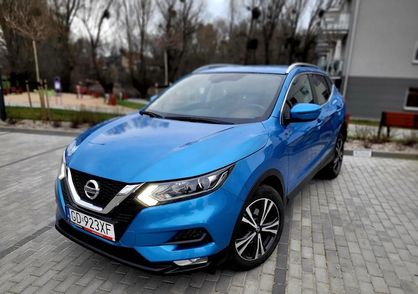 Nissan Qashqai cena 85900 przebieg: 40000, rok produkcji 2020 z Gdańsk małe 631